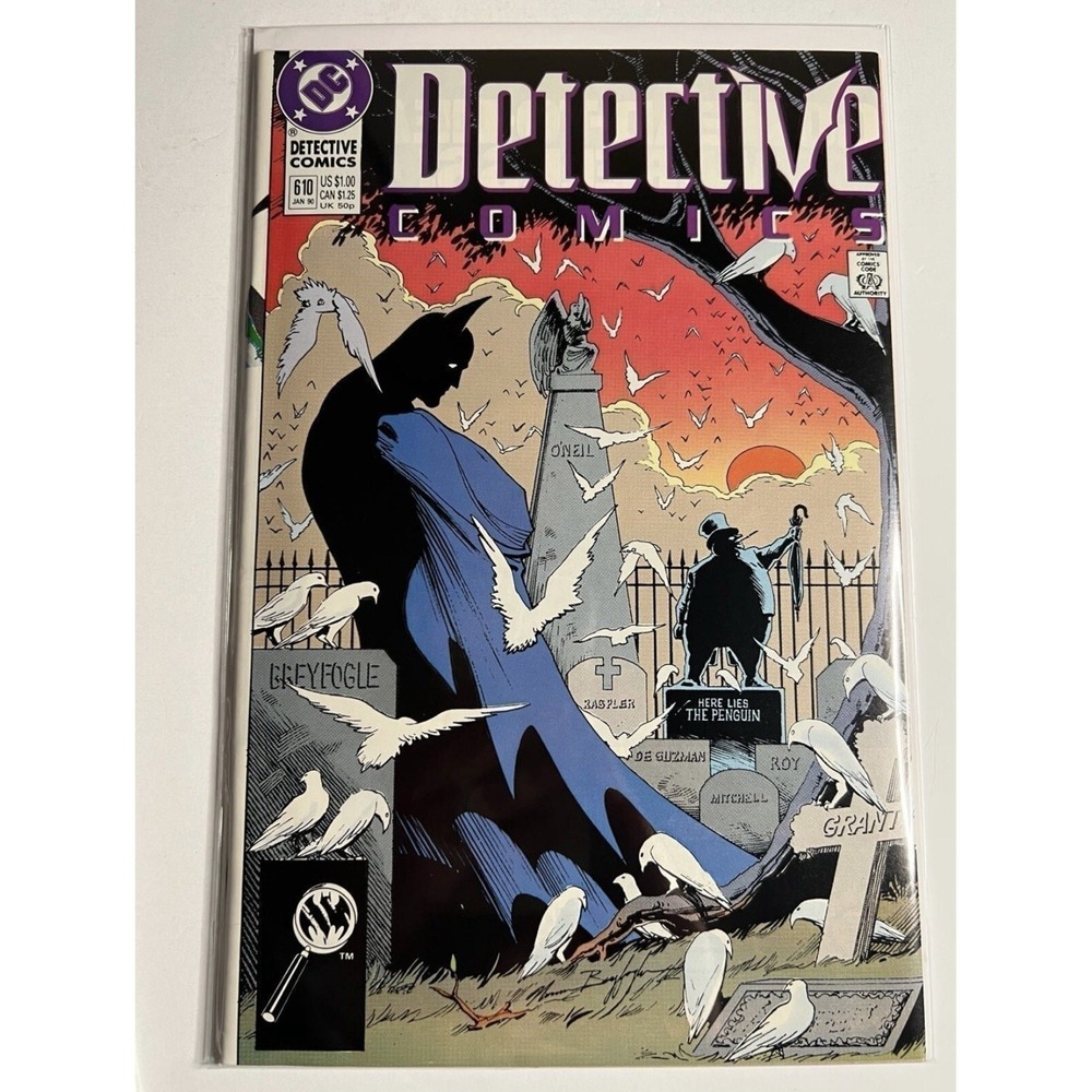 Detective Comics #610 - The Penguin Returns - DC Comics 1990 Batman